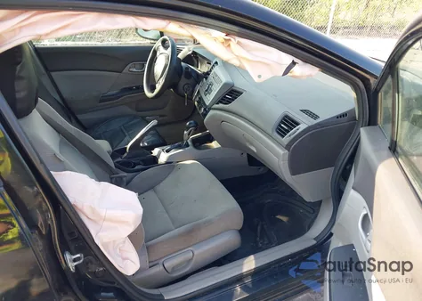 2012 Honda Civic Lx из США, поврежденный, VIN 2HGFB2F50CH516122